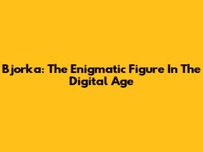Bjorka: The Enigmatic Figure In The Digital Age