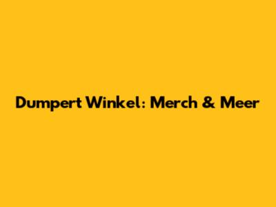 Dumpert Winkel: Merch & Meer