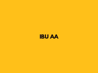IBU AA