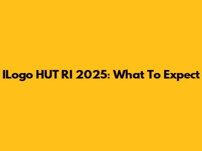 ILogo HUT RI 2025: What To Expect