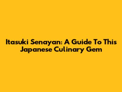 Itasuki Senayan: A Guide To This Japanese Culinary Gem