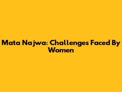 Mata Najwa: Challenges Faced By Women
