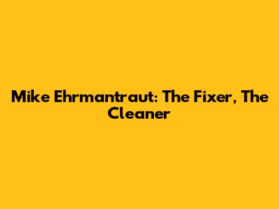 Mike Ehrmantraut: The Fixer, The Cleaner