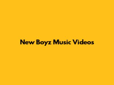 New Boyz Music Videos