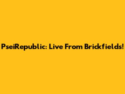 PseiRepublic: Live From Brickfields!