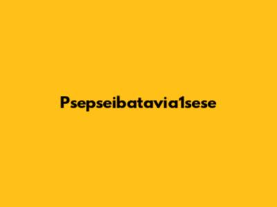 Psepseibatavia1sese