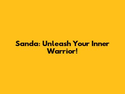 Sanda: Unleash Your Inner Warrior!