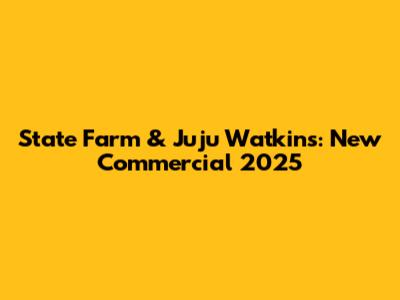 State Farm & Juju Watkins: New Commercial 2025