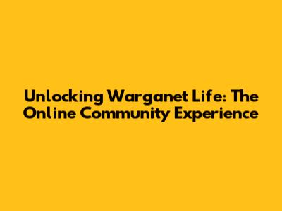 Unlocking Warganet Life: The Online Community Experience